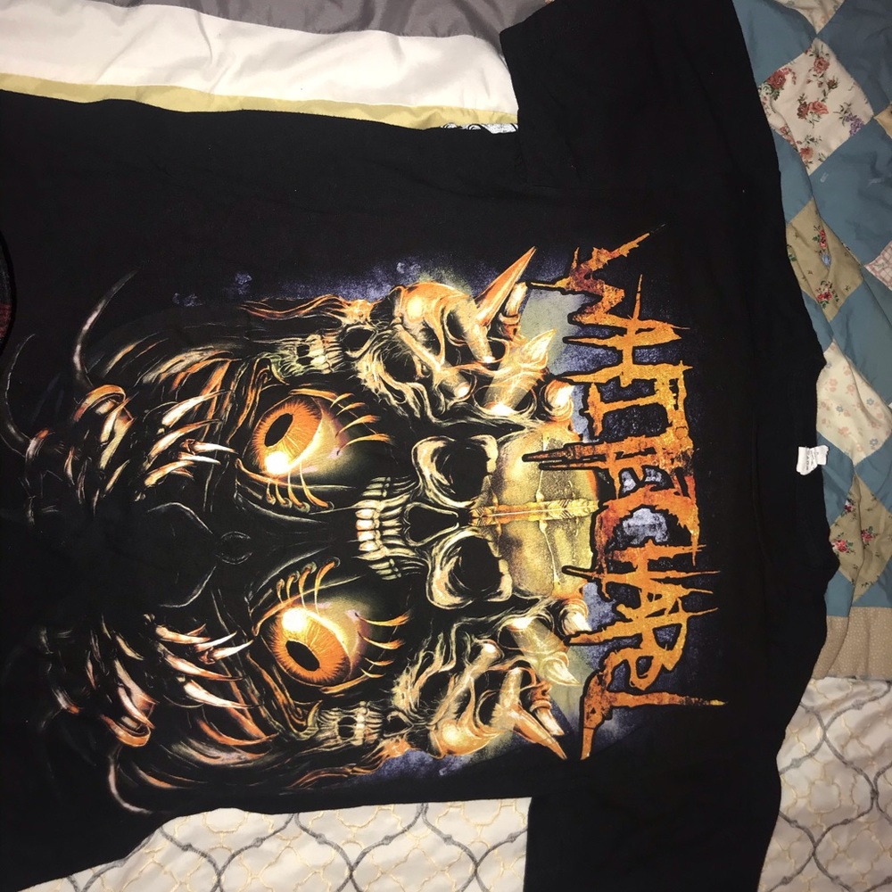 White Chapel Skull band shirt!